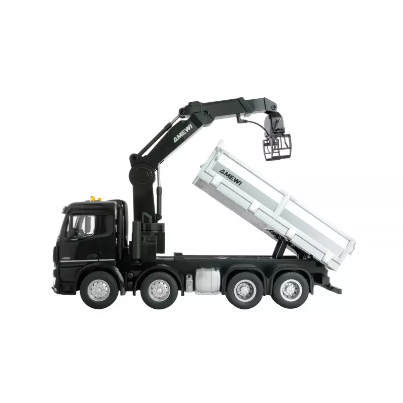 Krano sunkvežimis Amewi 22716, radijo valdymo modelis, mastelis 1:18, elektrinis variklis