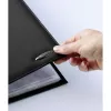 Rexel Soft Touch Smooth A4 aplankalas su 24 kišenėmis, juodas