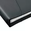 Rexel Soft Touch Smooth A4 aplankalas su 24 kišenėmis, juodas