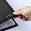Rexel Soft Touch Smooth A4 aplankalas su 24 kišenėmis, juodas