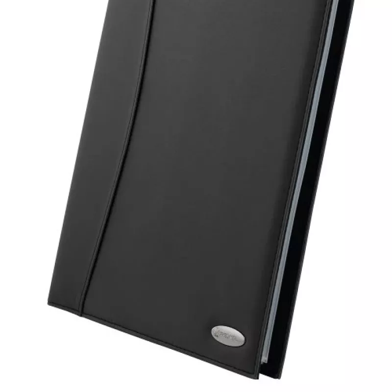 Rexel Soft Touch Smooth A4 aplankalas su 24 kišenėmis, juodas