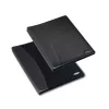 Rexel Soft Touch Smooth A4 aplankalas su 24 kišenėmis, juodas