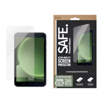PanzerGlass SAFE. by ® Apsauginis stiklas Samsung Galaxy Tab Active5 | Active3 | Ultra-Wide Fit