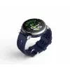 Išmanusis laikrodis Amazfit W2558GL2N — 1,32 colio (3,35 cm) AMOLED 466×466 px, GPS, 365 mAh, silikoninis dirželis (mėlynas)