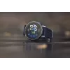 Išmanusis laikrodis Amazfit W2558GL2N — 1,32 colio (3,35 cm) AMOLED 466×466 px, GPS, 365 mAh, silikoninis dirželis (mėlynas)