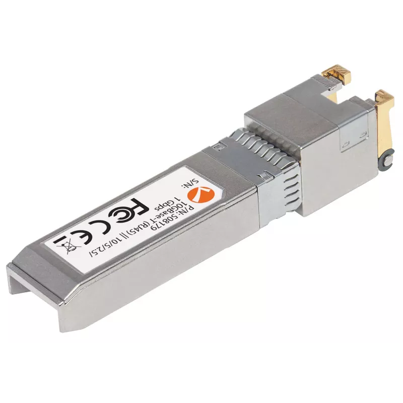 Intellinet 10 Gigabit Copper SFP+ modulis, 10GBase-T (RJ45), 30 m, iki 10 Gbps su Cat6a, MSA suderinamas, atitinka Cisco MA-SFP-10G-T, trejų metų garantija