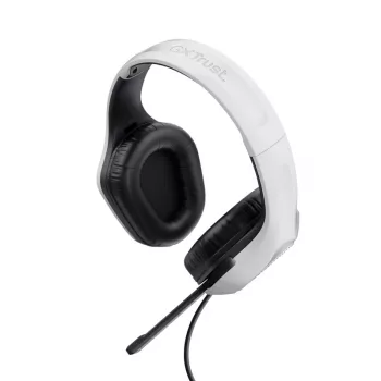Trust GXT 415PS ZIROX ausinės laidinės, žaidimams, juodos, baltos