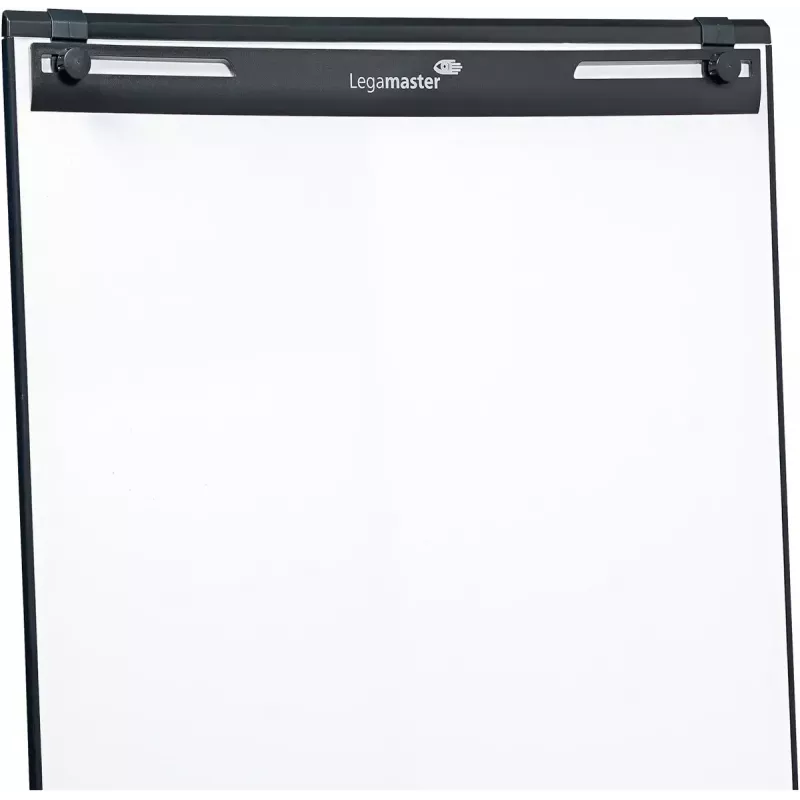 Mobilus flipchartas su apvaliu pagrindu Legamaster SKETCH EASY — plieninis, 5 ratukai, 720×600 mm