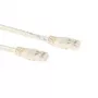 ACT Ivory 20 m U/UTP CAT6 jungiamasis kabelis su RJ45 jungtimis