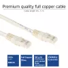 ACT Ivory 20 m U/UTP CAT6 jungiamasis kabelis su RJ45 jungtimis
