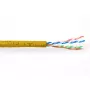 Laidas ACT CAT6A U/UTP PVC 305m Geltonas