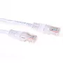 ACT White 7 m U/UTP CAT6 jungiamasis kabelis su RJ45 jungtimis