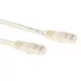 ACT Ivory 30 m U/UTP CAT6 jungiamasis kabelis su RJ45 kištukais