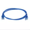 ACT Blue 7 m LSZH U/UTP CAT6 plonas duomenų centro pataisos kabelis su apsaugotais RJ45 jungtimis