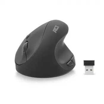 ACT belaidė ergonominė vertikali pelė AC5101, 1600 DPI, RF belaidis ryšys