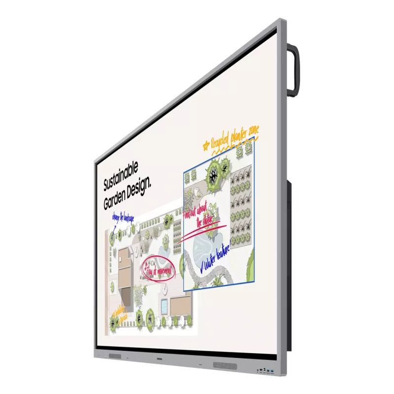 Samsung WE65FX interaktyvi lenta 165,1 cm (65 colių) 3840 x 2160 pikselių Liečiamas ekranas Pilka HDMI