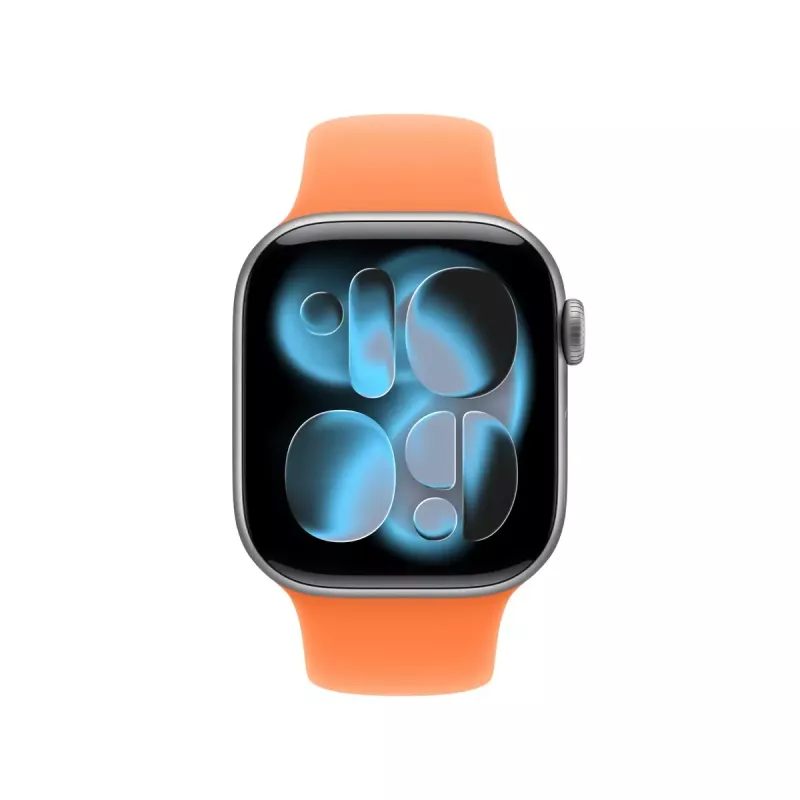 Apple 42mm Clementine Sport Band S/M – apyrankė oranžinė, riešui 130–180 mm