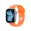 Apple 42mm Clementine Sport Band S/M – apyrankė oranžinė, riešui 130–180 mm
