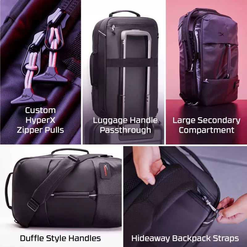 HyperX Knight Backpack kuprinė, 907 g