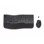 HP 680 Comfort belaidė klaviatūra ir pelė, dviejų režimų, RF + Bluetooth, QWERTY, juoda