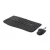 HP 680 Comfort belaidė klaviatūra ir pelė, dviejų režimų, RF + Bluetooth, QWERTY, juoda