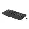 HP 680 Comfort Dual-Mode klaviatūra, pilno dydžio (100%), belaidė, RF belaidis + Bluetooth, QWERTY, juoda