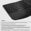 HP 680 Comfort Dual-Mode klaviatūra, pilno dydžio (100%), belaidė, RF belaidis + Bluetooth, QWERTY, juoda