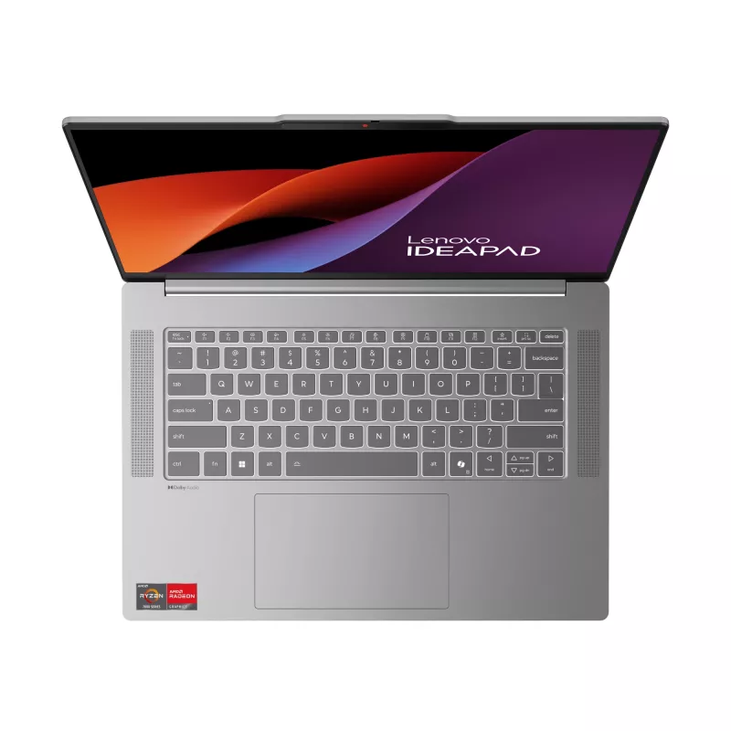 Nešiojamas kompiuteris Lenovo IdeaPad Slim 5 15ARP10 AMD Ryzen™ 7 7735HS 38,4 cm (15,1 colio) WQXGA 16 GB LPDDR5x-SDRAM 512 GB SSD Wi-Fi 6 (802.11ax) Windows 11 Home Pilka