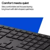 HP 490K belaidė klaviatūra, daugelio įrenginių, USB + Bluetooth, QWERTY, juoda