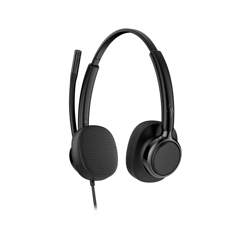 Laidinės stereo ausinės HP Poly Mission 425 USB — Bulk, svoris 132 g