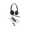 Laidinės stereo ausinės HP Poly Mission 425 USB — Bulk, svoris 132 g