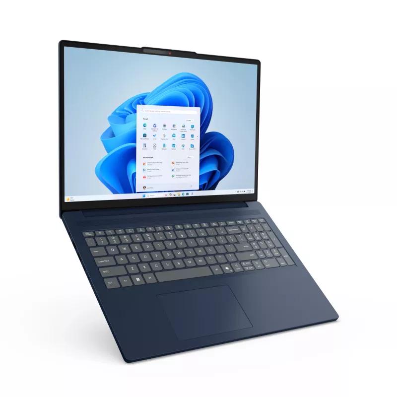 Nešiojamas kompiuteris Lenovo IdeaPad Slim 3 16IRH10 Intel® Core™ i5-13420H 40,6 cm (16 colių) WUXGA 16 GB DDR5-SDRAM 1 TB SSD Wi-Fi 7 (802.11be) Vokiška mėlyna