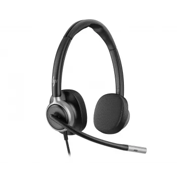 Laidinės stereo USB ausinės HP Poly Mission 625 – ant ausų, 147 g, USB jungtis (didmeninė pakuotė)