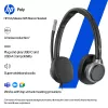 Laidinės stereo USB ausinės HP Poly Mission 625 – ant ausų, 147 g, USB jungtis (didmeninė pakuotė)