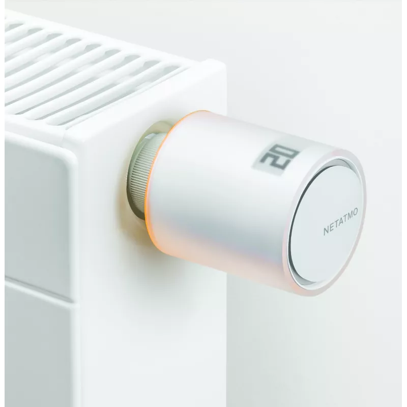 Netatmo NAV-EN išmanusis radiatoriaus vožtuvas, tinkamas naudoti patalpose