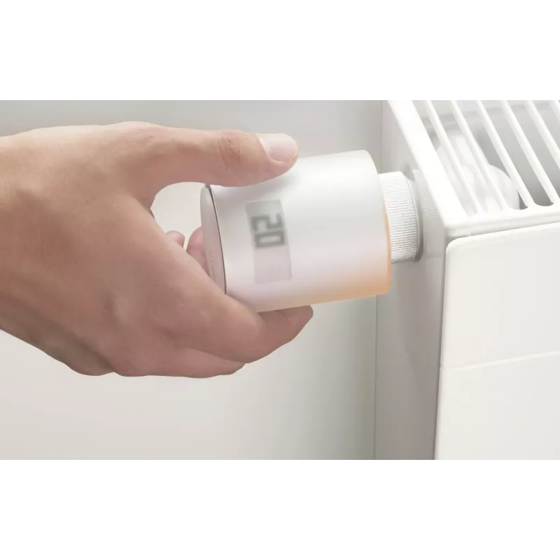 Netatmo NAV-EN išmanusis radiatoriaus vožtuvas, tinkamas naudoti patalpose
