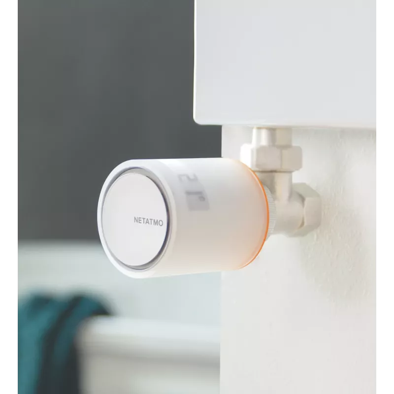 Netatmo NAV-EN išmanusis radiatoriaus vožtuvas, tinkamas naudoti patalpose