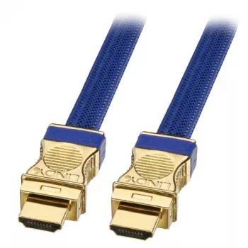 Lindy 3m auksinis HDMI laidas HDMI A tipas (Standartinis) Mėlyna