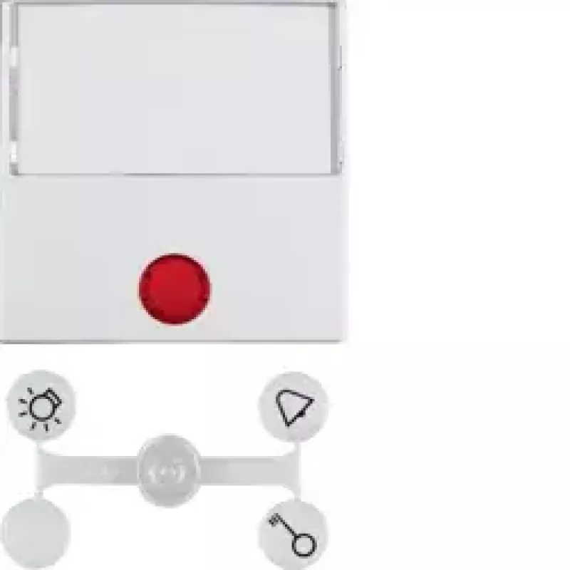 Berker 16968989 baltas montavimo aksesuaras elektros jungikliams