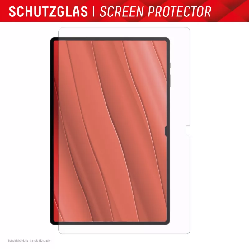 Displex Tablet Glass (9H) Samsung Galaxy Tab S10 Ultra/S11 Ultra apsauginis stiklas su Eco montavimo rėmeliu, nedūžtantis