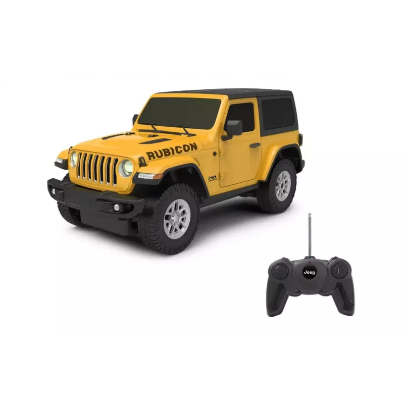 Automobilis bekelėje Jamara Jeep Wrangler JL Elektrinis variklis 1:24