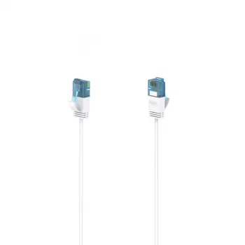 Hama Flexi-Slim tinklo kabelis baltas 3 m Cat6a U/UTP