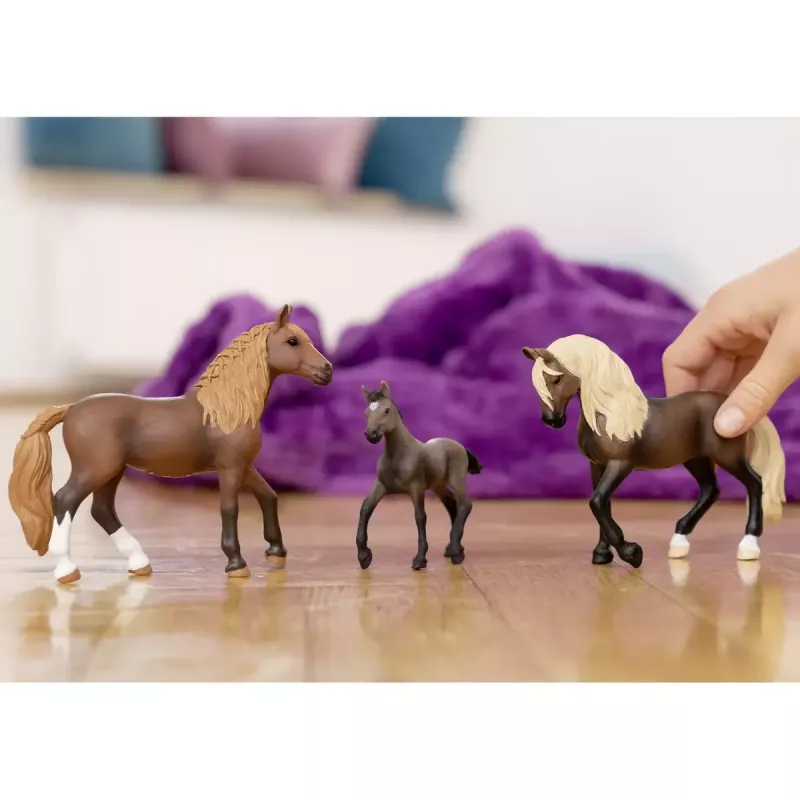 Schleich žirgo figūrėlė Peru Paso eržilas modelis 13952, nuo 5 metų, smėlio/ruda
