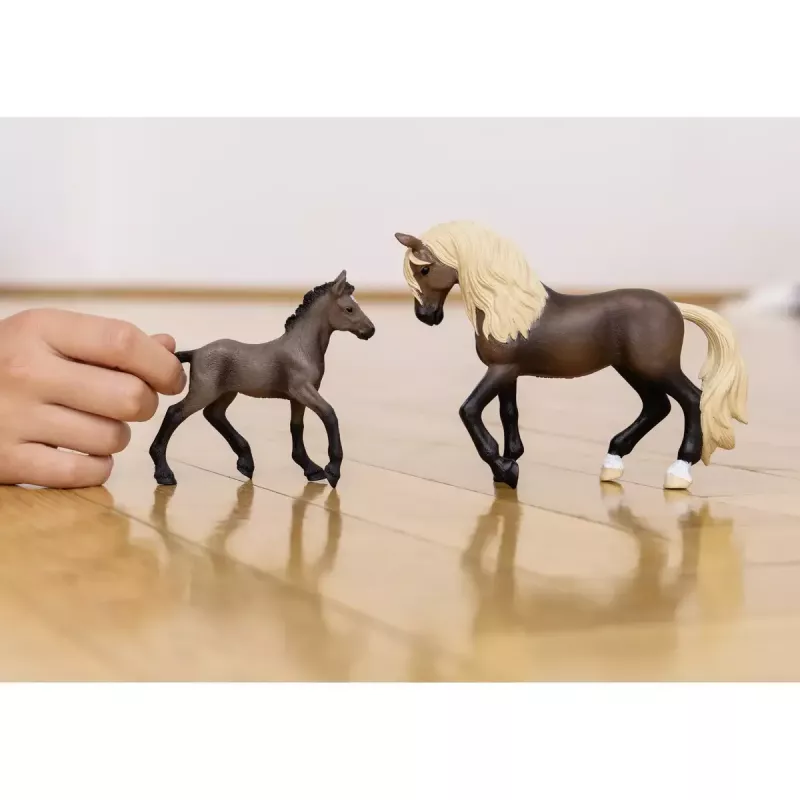 Schleich žirgo figūrėlė Peru Paso eržilas modelis 13952, nuo 5 metų, smėlio/ruda