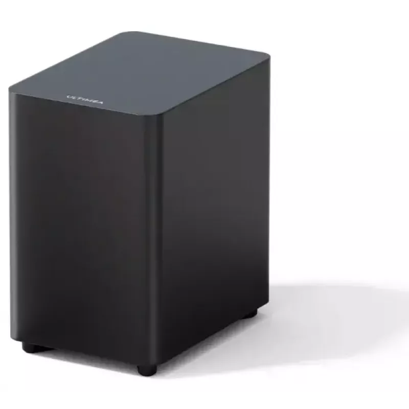 Garso juosta Ultimea Aura A50 Juoda 5.1 kanalai, 320 W RMS, Dolby Atmos/Surround, 10,2 cm žemų dažnių garsiakalbis