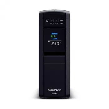Nepertraukiamo maitinimo šaltinis CyberPower CP1200EIPFCLCD, linijinis-interaktyvus, 1.2 kVA, 720 W, 6 lizdai