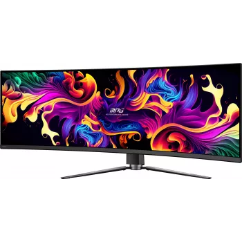 Monitorius MSI MPG 491CQPX QD-OLED 124,5 cm (49 colių) 5120 x 1440 Dual QHD juodas