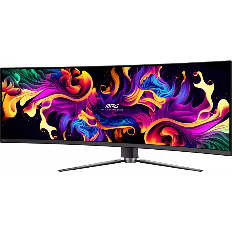 Monitorius MSI MPG 491CQPX QD-OLED 124,5 cm (49 colių) 5120 x 1440 Dual QHD juodas