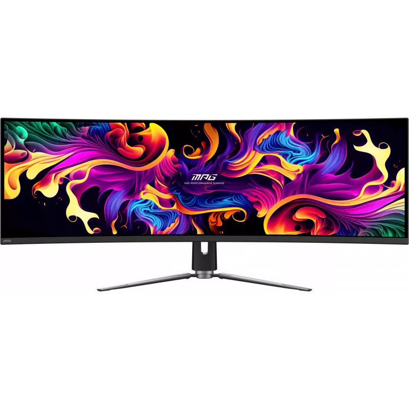 Monitorius MSI MPG 491CQPX QD-OLED 124,5 cm (49 colių) 5120 x 1440 Dual QHD juodas
