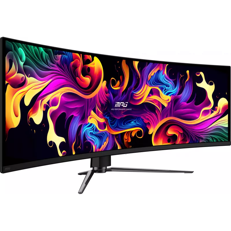 Monitorius MSI MPG 491CQPX QD-OLED 124,5 cm (49 colių) 5120 x 1440 Dual QHD juodas